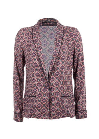 Printed Blazer