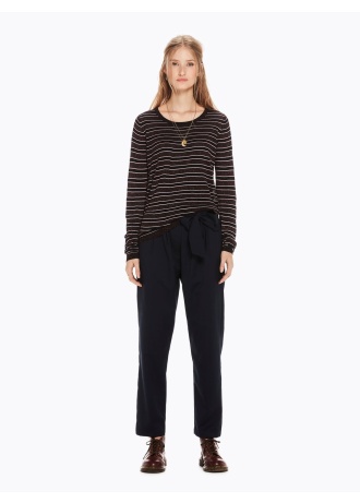 Striped Lurex Pullover