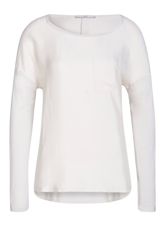 Cupro Patch Top