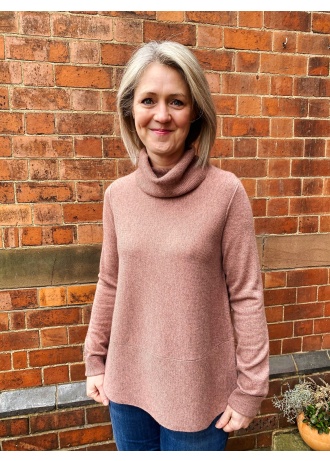 Repeat | Cashmere mix roll neck