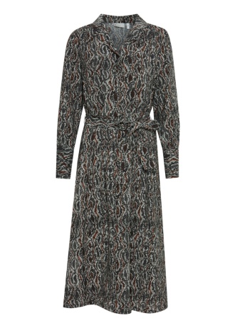 Fransa | Snake Print Dress