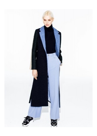 Pantalon Uma Blue Crepe