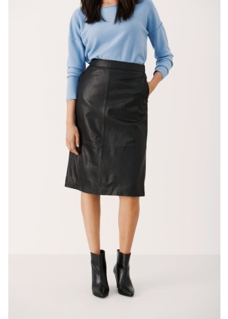 Part Two | Rabine Leather Skirt