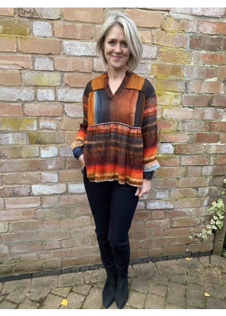 Blank | Silky loose top