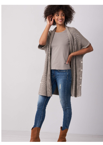 Oversized Ribbed Knit