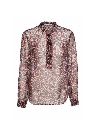 Leopard Print Blouse