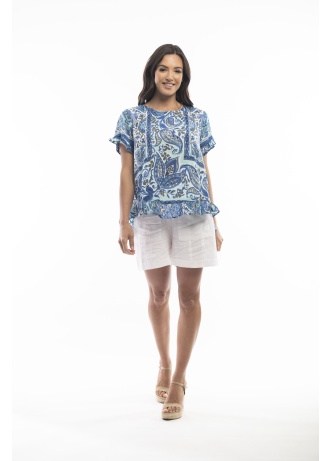 Orientique | Matheran Frill Top