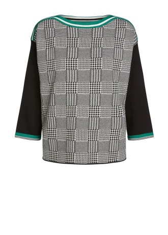 Jacquard Fine Knit Jumper