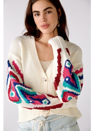 Oui | Knitted Cardigan