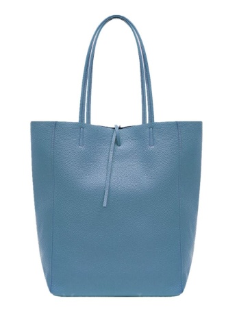 CPW | Bletchley Blue Leather Tote Bag