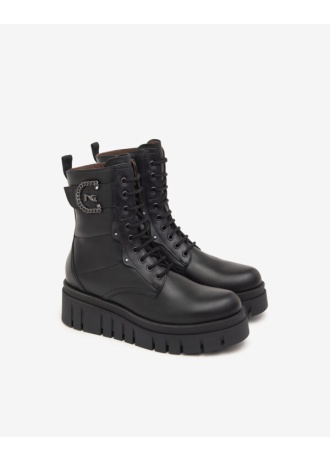 NeroGiardini | Lace-Up Black Boots