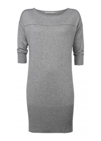 Loose Tunic with Stripe Back