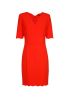 Scallop Hem Dress