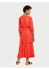Ruffled Midi Dress