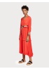 Ruffled Midi Dress