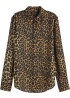 Patterned Crepe Shirt
