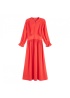 Satin Midi Dress