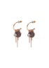 Angelina Rose Gold Plated Earrings