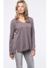 Back Slit Sweater