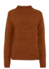 Ribbed Funnel Neck