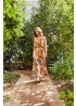 Fransa | Palm Maxi Dress