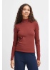 b.young | ByMmorla Rust Roll Neck Jumper