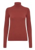 b.young | ByMmorla Rust Roll Neck Jumper