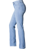 NYDJ - Straight pale blue denim jeans