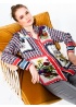 Dover Shirt Pocket Square Print
