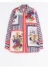 Dover Shirt Pocket Square Print