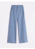 Pantalon Uma Blue Crepe
