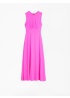 Vilagallo | Gracie Pink Georgette Dress