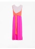 Vilagallo | Tina Pink Georgette Dress