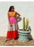 Vilagallo | Gadea Mandarine Dress