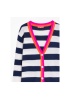 Vilagallo | Theresa Stripe Cardigan