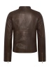 Part Two | Frances Leather Jacket Mole