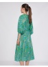 Vilagallo | Balloon Sleeve Midi Dress