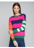 Vilagallo | Fabiola Multi Stripe Jumper