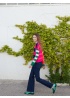 Vilagallo | Fabiola Multi Stripe Jumper