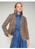 Vilagallo | Houndstooth Jacket With Embroidery