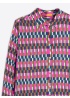 Vilagallo | Geometric Print Shirt