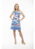 Orientique | Reversible Shift Dress