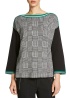 Jacquard Fine Knit Jumper