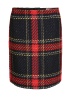 Checked Skirt