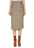 Tweed Button Skirt