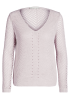 Crochet V-Neck Jumper