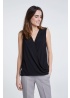 Silky V-Neck Blouse