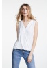 Drape Sleeveless Top