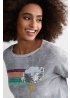 Vintage rainbow jumper