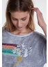 Vintage rainbow jumper